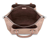 Haumea Monogram Shoulder Bag - Black, Magnolia Pink, Galet Grey