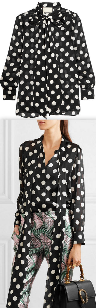 Polka Dot Blouse