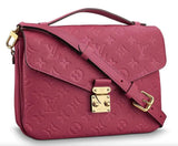 Pochette Metis Monogram Bag - Black, Blue with Red, Dark Rose, Papyrus