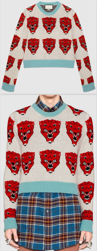 Tiger Wool Knitted Sweater