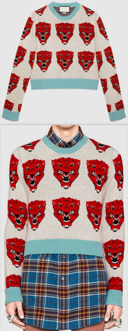 Tiger Wool Knitted Sweater