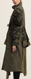 Camouflage Patchwork Coat