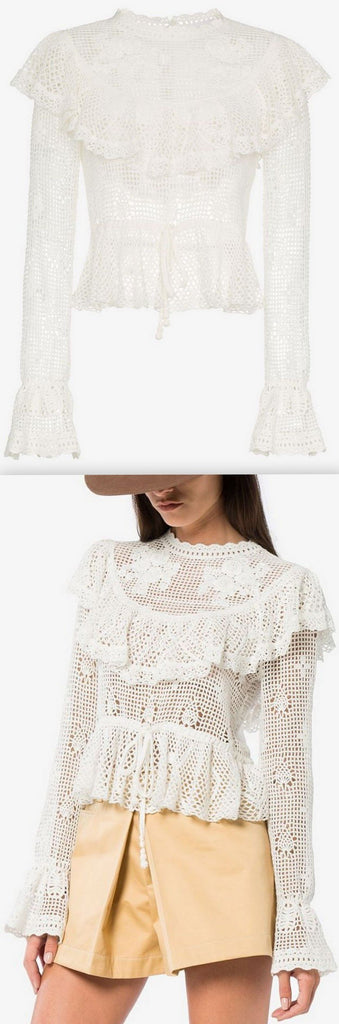 Castile Crochet Motif Top