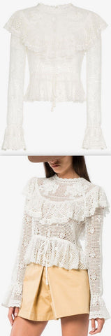Castile Crochet Motif Top