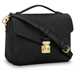 Pochette Metis Monogram Bag - Black, Blue with Red, Dark Rose, Papyrus