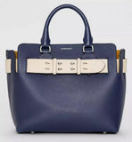 The Small Leather Belt Bag, Regency Blue