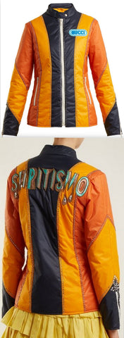 Spiritismo-Appliqu̩ Long-Sleeve Jacket