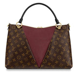 V Tote MM -  Yellow, Red, Black