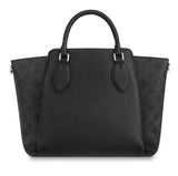 Haumea Monogram Shoulder Bag - Black, Magnolia Pink, Galet Grey