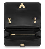 Very One handle Leather Handbag, Black