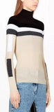 Stripes Instarsia Pullover