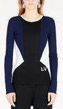 Long Sleeve Intarsia Pullover