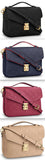 Pochette Metis Monogram Bag - Black, Blue with Red, Dark Rose, Papyrus