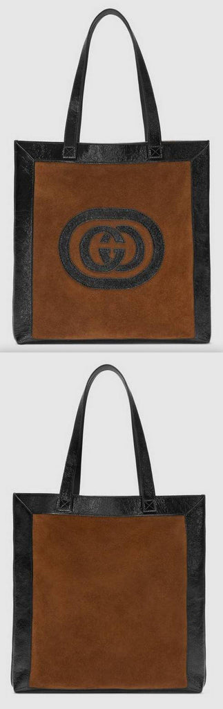 Ophidia Suede Large Tote