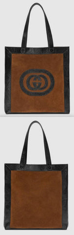 Ophidia Suede Large Tote