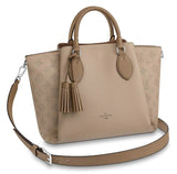 Haumea Monogram Shoulder Bag - Black, Magnolia Pink, Galet Grey