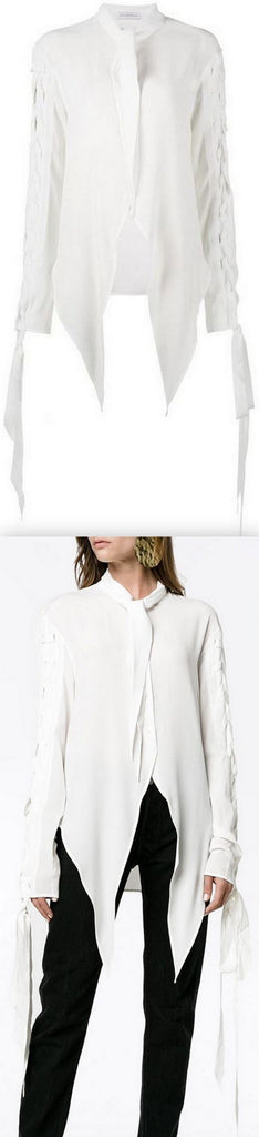 Long Sleeve Pointed Shirt