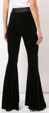Black Flared Trousers