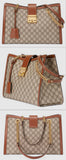 Padlock GG Supreme Canvas Shoulder Bag