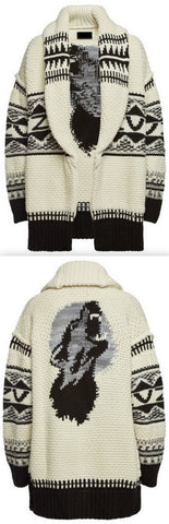 Ella Mawc Cardigan with Wool