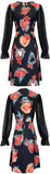 Embellished Sacred Heart Printed Mini Dress