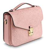 Pochette Metis Monogram Bag - Red, Cream/White, Powder Pink