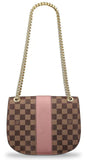 Wight Damier Ebene Canvas Handbag - Magnolia Pink or Black