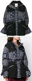 Floral Embroidered Padded Jacket
