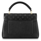 Very One handle Leather Handbag, Black