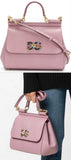 Small Sicily Shoulder Bag, Pink