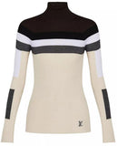 Stripes Instarsia Pullover
