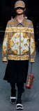 Archive Scarf Print Harrington Jacket
