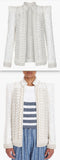 Embellished Military Jacket - White *Only a few left*