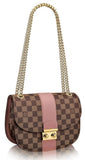 Wight Damier Ebene Canvas Handbag - Magnolia Pink or Black