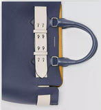 The Small Leather Belt Bag, Regency Blue
