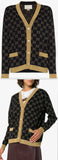 GG Cotton Lurex Cardigan
