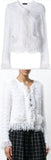 Fringed Tweed Jacket