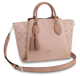 Haumea Monogram Shoulder Bag - Black, Magnolia Pink, Galet Grey