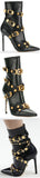 'Tribute' Medallion Buckle Bootie *Limited Stock*