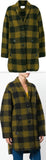 'Gino' Plaid Coat