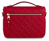 Pochette Metis Monogram Bag - Red, Cream/White, Powder Pink