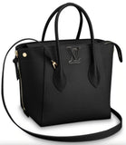 Freedom Leather Handbag, Black