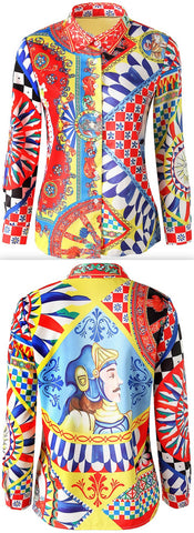 Carretto Print Shirt