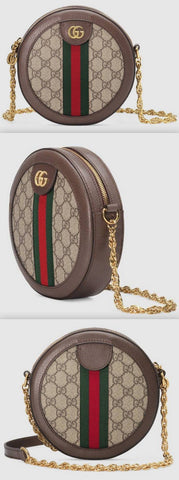Ophidia Mini GG Round Shoulder Bag