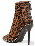 Ari Studded Calf Hair Boots