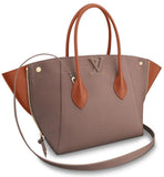 Freedom Leather Handbag - Taupe