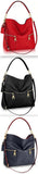 Melie Monogram Bag - Red, Black, Blue
