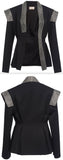 Sequin Asymmetric Cady Blazer