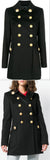 Double-Breasted Fitted Coat