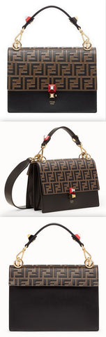 Kan I leather Shoulder Bag